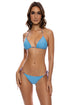 Luli Fama Maracuya Kisses Wavy Ruched Back Tie Side Bottom